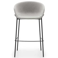 Wohnen Stoff Barstuhl Set mit 75 cm Sitzhöhe - Garcia (2er Set)