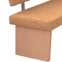 Stoff Eckbank in Braun und Buche Natur - Taranta^Wohnen Sale