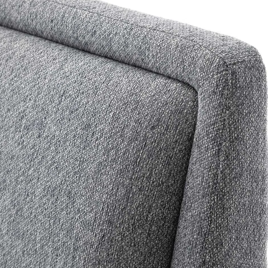 Stoffbett im Skandinavischen Stil in Grau - Cepter^Wohnen Discount