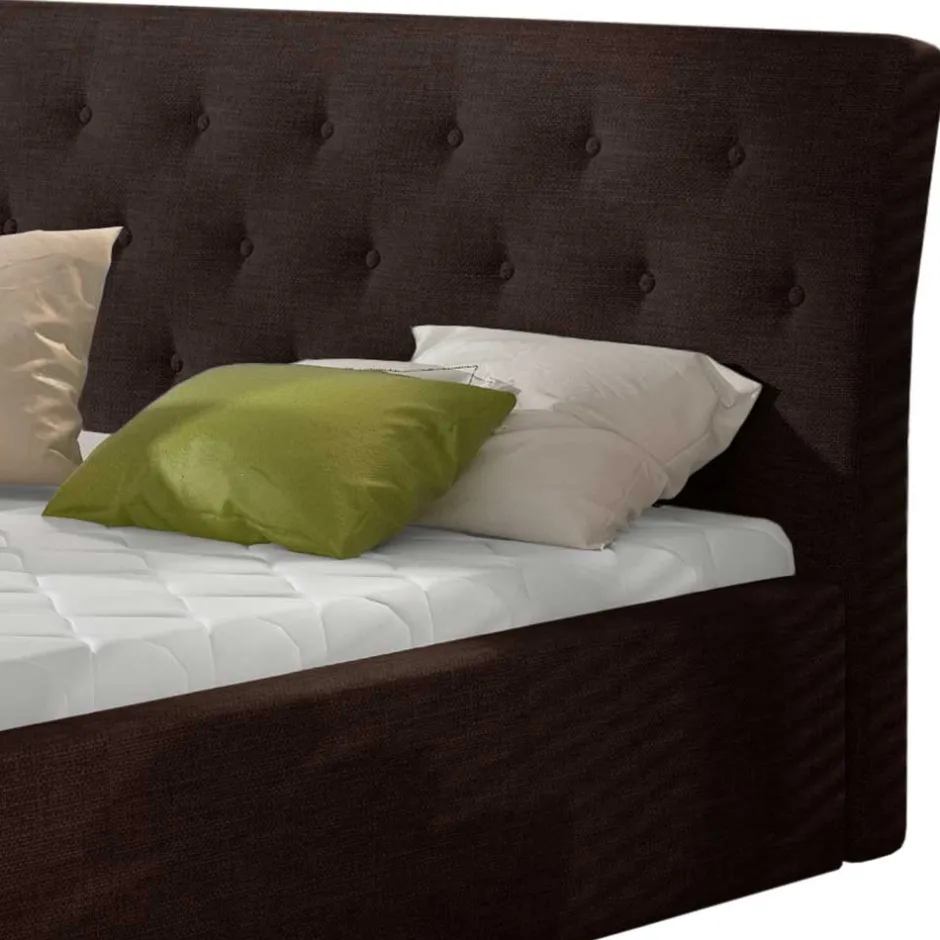 Wohnen Stoffbett in Braun - Svilia