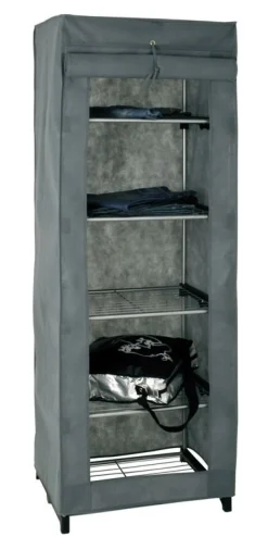 Stoffschrank Katro in Grau^Wohnen New