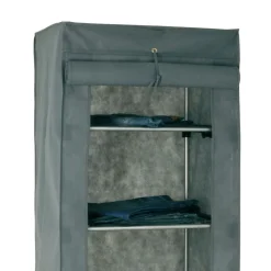 Stoffschrank Katro in Grau^Wohnen New