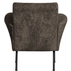 Wohnen Strukturstoff Sessel in Graubraun - Lorenaru