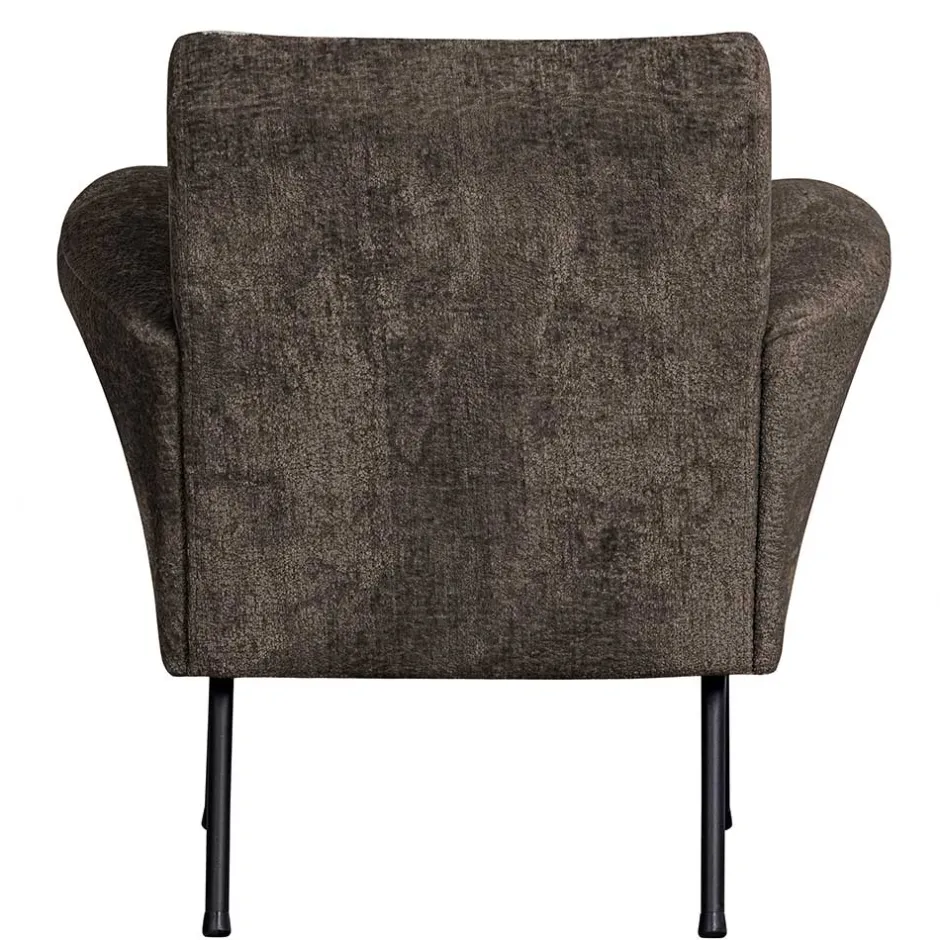 Wohnen Strukturstoff Sessel in Graubraun - Lorenaru