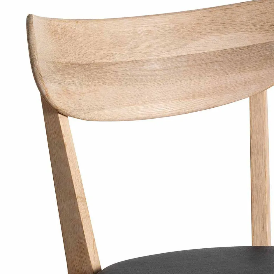 Stuhl aus geseiftem Eichenholz - Losiamos (2er Set)^Wohnen Discount