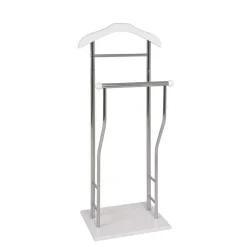 Stummer Diener Bien in Weiß Chrom^Wohnen Outlet