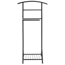 Stummer Diener mit Ablage in Schwarz - Spanola^Wohnen Online
