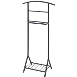 Stummer Diener mit Ablage in Schwarz - Spanola^Wohnen Online