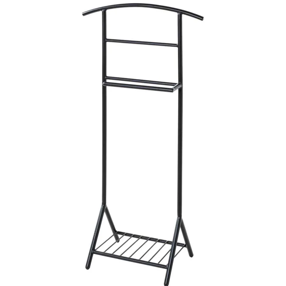 Stummer Diener mit Ablage in Schwarz - Spanola^Wohnen Online