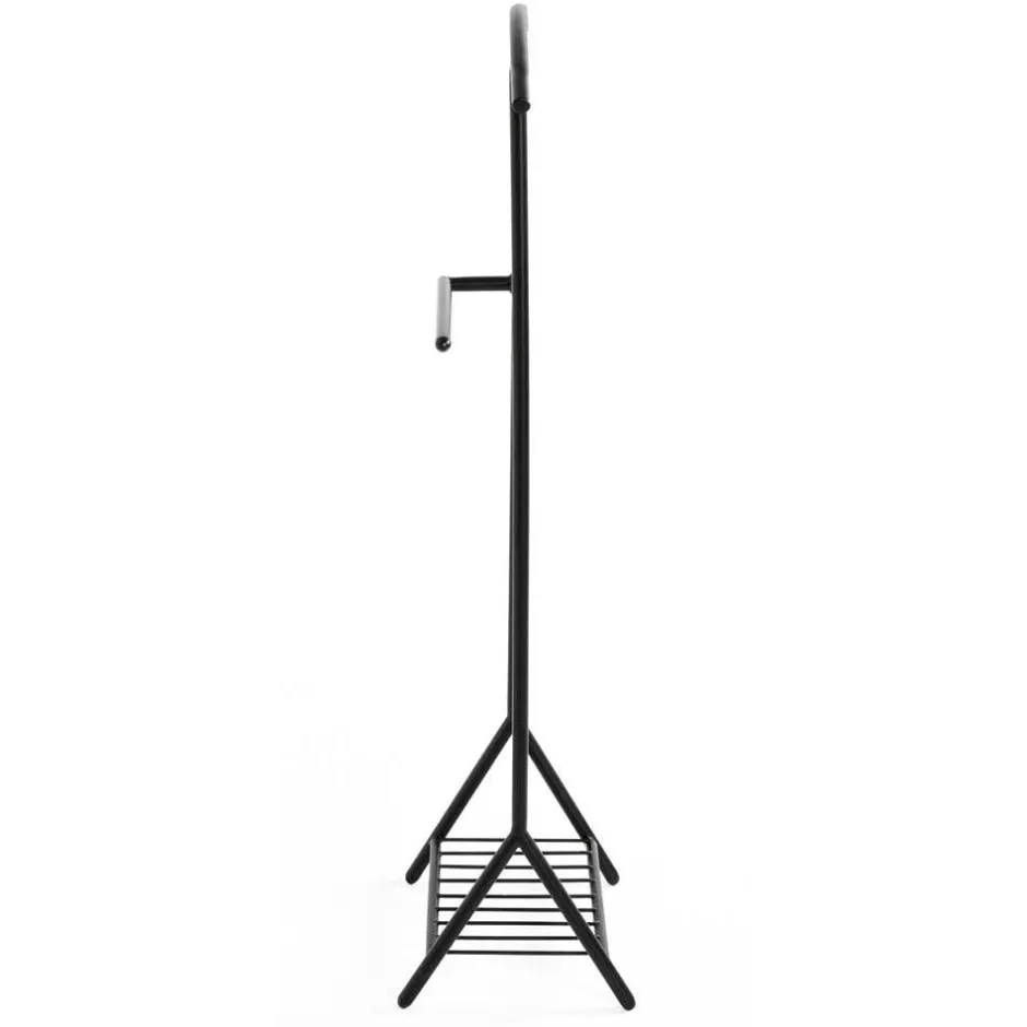 Stummer Diener mit Ablage in Schwarz - Spanola^Wohnen Online