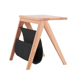 Wohnen Stylischer Abstelltisch Lazadro aus Kernbuche Massivholz