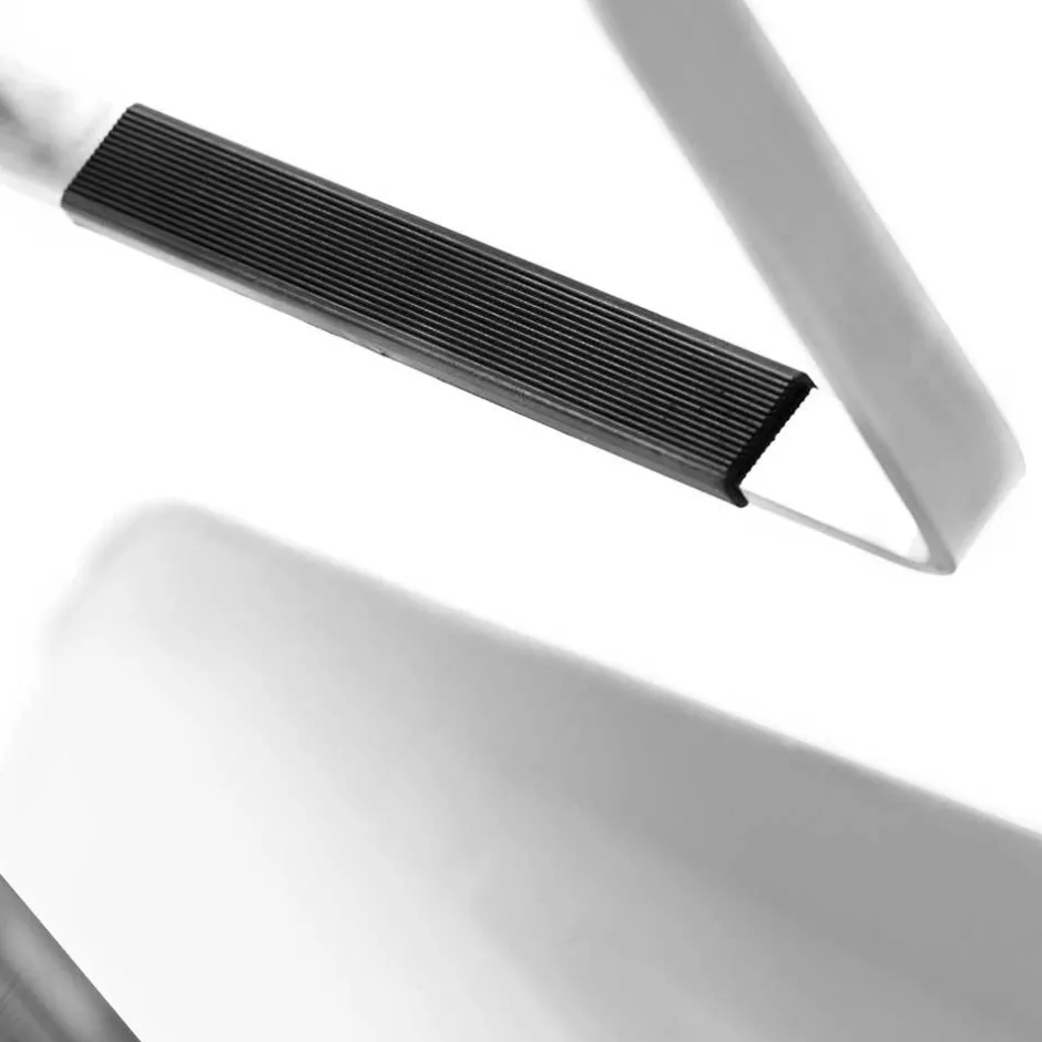 Wohnen Stylischer Barstuhl in Schwarzgrau Kunstleder - Wroniko