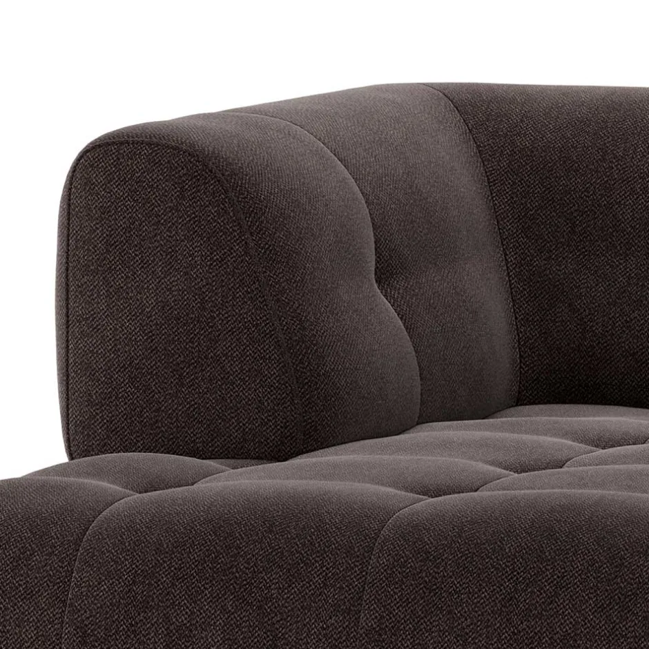 System-Couch - Ecke links in Graubraun - Shinin^Wohnen Hot