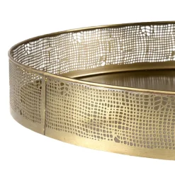 Wohnen Tablett Duo in Altgold - Rigori (zweiteilig)