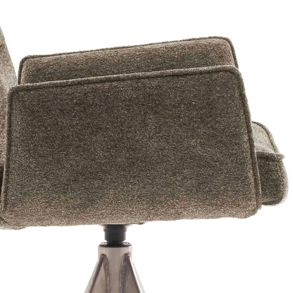 Taschenfederkern-Barstühle mit Armlehnen - Swanda (2er Set)^Wohnen Outlet