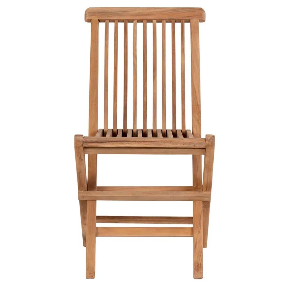 Teak Kinderstühle mit 33 cm Sitzhöhe - Almente (2er Set)^Wohnen Discount
