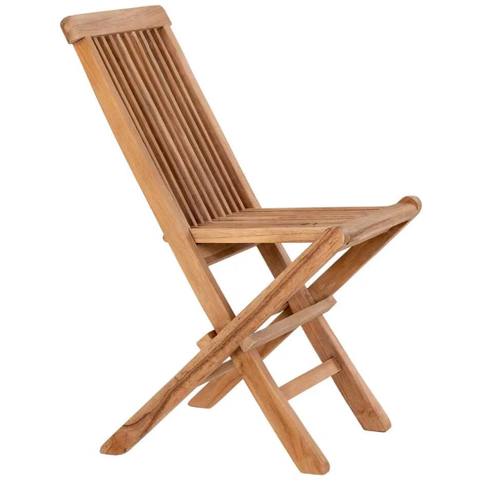 Teak Kinderstühle mit 33 cm Sitzhöhe - Almente (2er Set)^Wohnen Discount