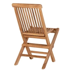 Teak Kinderstühle mit 33 cm Sitzhöhe - Almente (2er Set)^Wohnen Discount