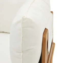 Teakholz Lounge modular & 2 Couchtische - Palm (sechsteilig)^Wohnen New