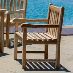 Wohnen Teakholz Möbelset für den Garten - Klahuma (fünfteilig)