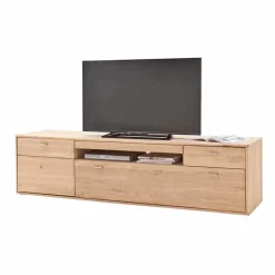 Teilmassive TV Anbauwand in Eiche - Vernella (vierteilig)^Wohnen Outlet