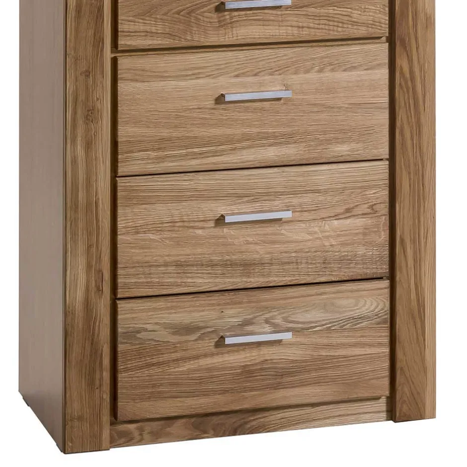 Teilmassive Wohnzimmermöbel aus Wildeiche - Maila (vierteilig)^Wohnen Clearance