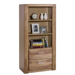 Teilmassive Wohnzimmermöbel aus Wildeiche - Maila (vierteilig)^Wohnen Clearance