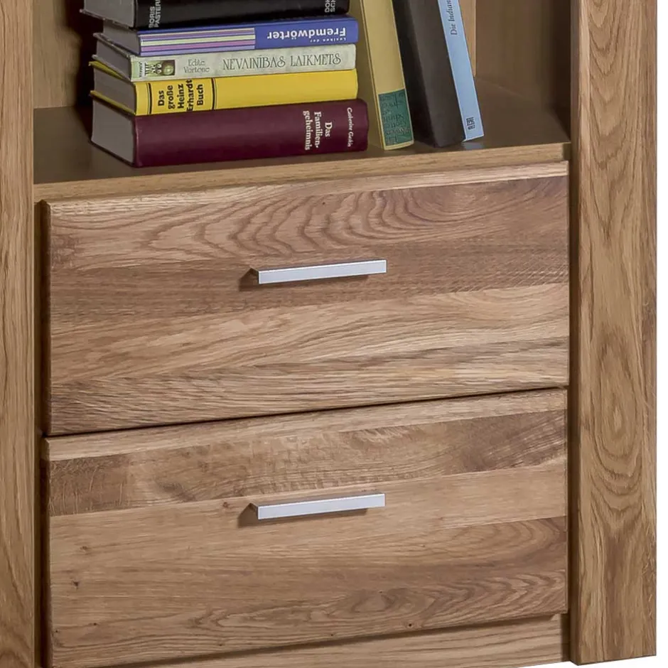 Teilmassive Wohnzimmermöbel aus Wildeiche - Maila (vierteilig)^Wohnen Clearance