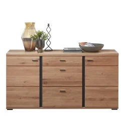 Teilmassives Sideboard in modernem Design - Mattadore^Wohnen Discount