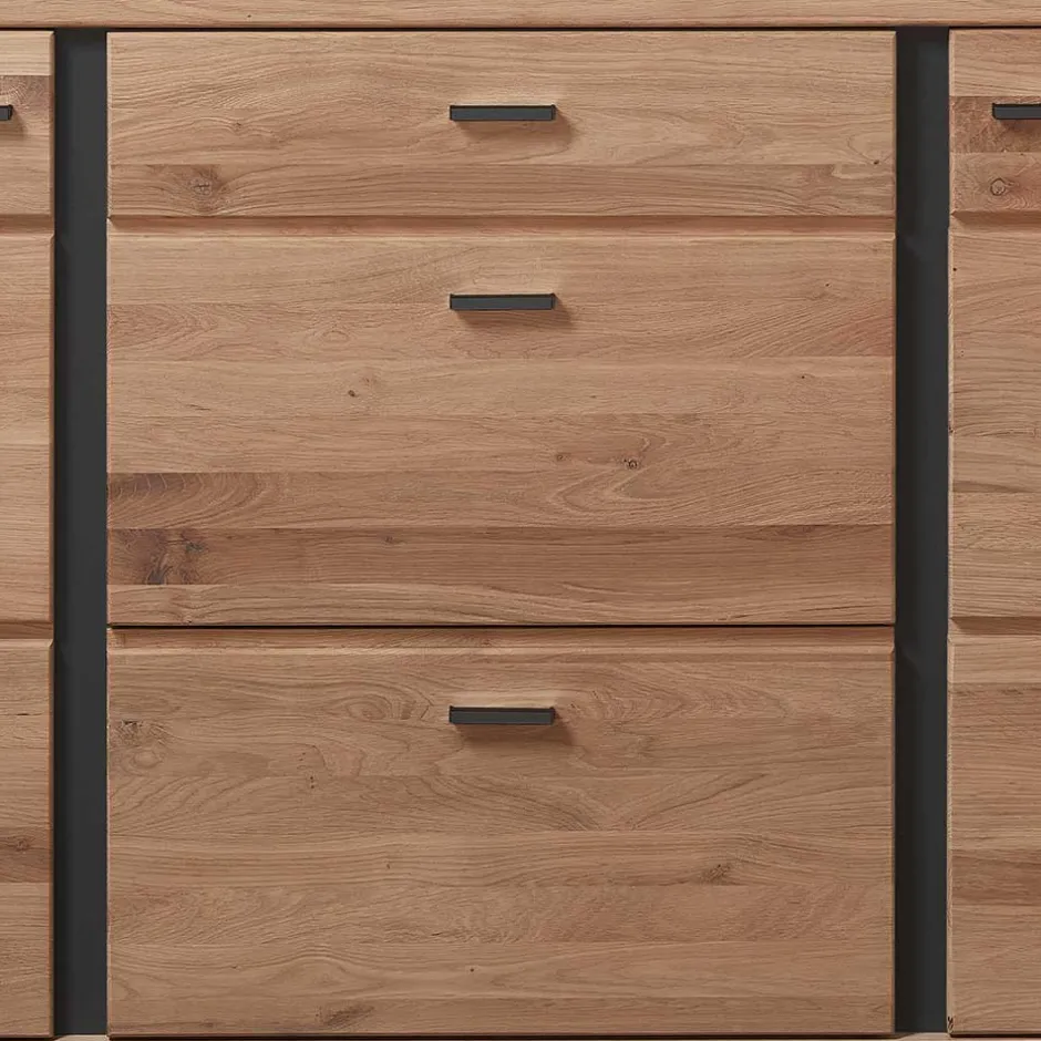 Teilmassives Sideboard in modernem Design - Mattadore^Wohnen Discount