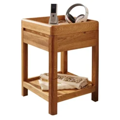 Telefonkonsole aus Wildeiche Massivholz - Uvinessa^Wohnen Best