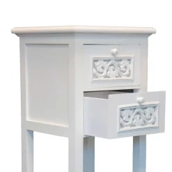 Wohnen Telefontisch Diamona in Weiß