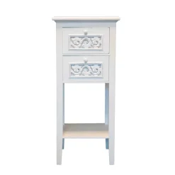 Wohnen Telefontisch Diamona in Weiß