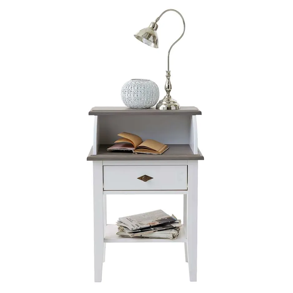 Telefontischchen Mirandesca in Weiß^Wohnen New