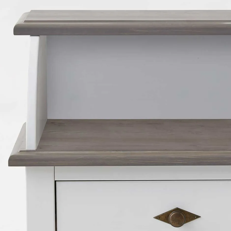 Telefontischchen Mirandesca in Weiß^Wohnen New