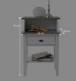 Telefontischchen Mirandesca in Weiß^Wohnen New