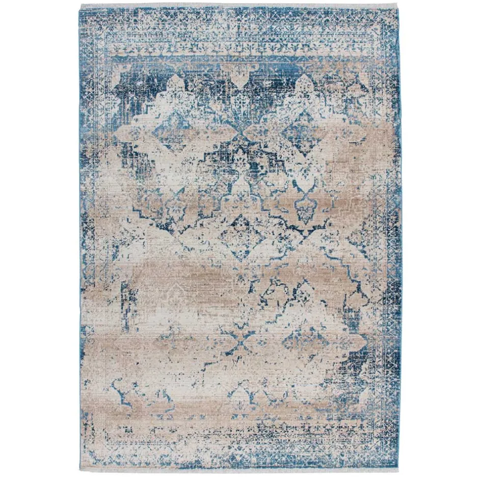 Wohnen Teppich mit ausgewaschenem Orient Motiv - Gemta