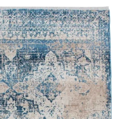 Wohnen Teppich mit ausgewaschenem Orient Motiv - Gemta