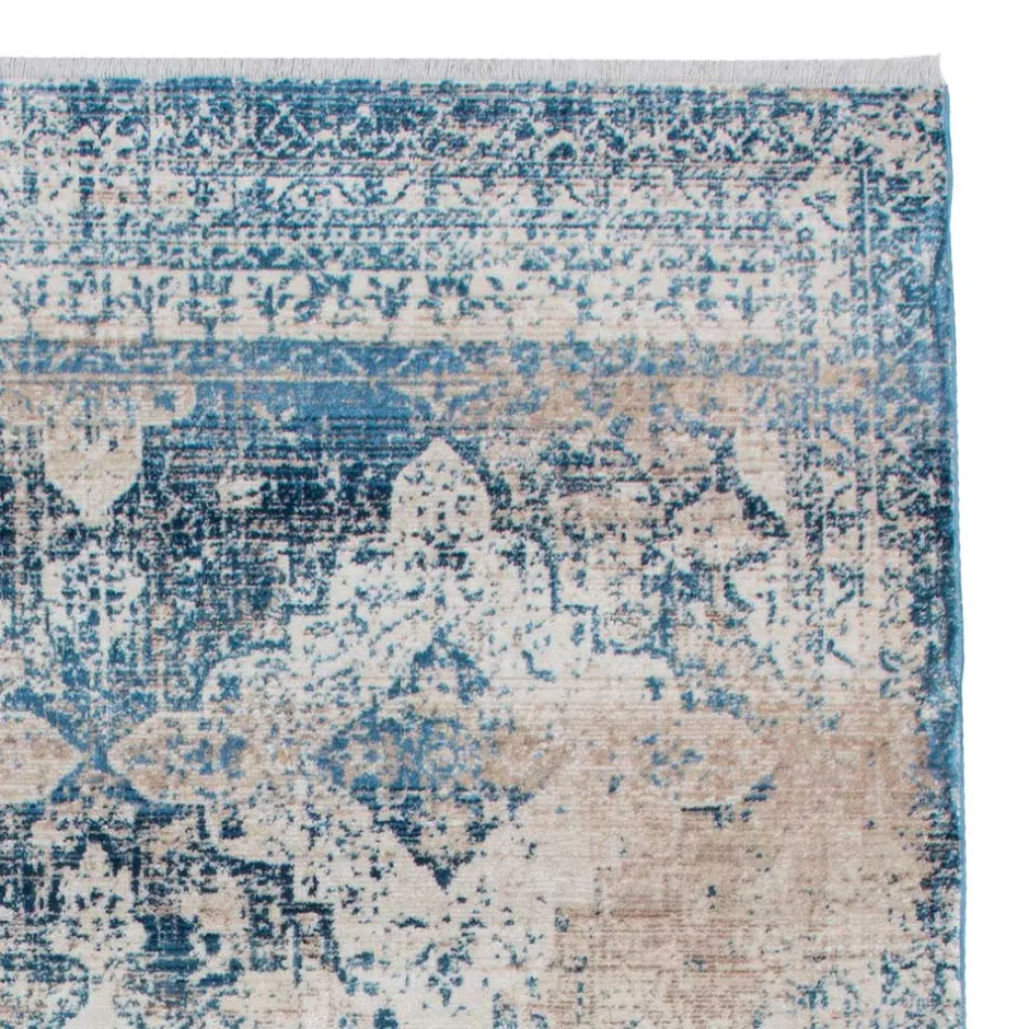 Wohnen Teppich mit ausgewaschenem Orient Motiv - Gemta