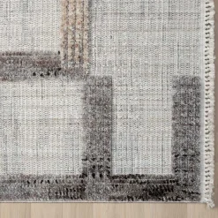 Teppich mit geometrischem Muster - Ellis^Wohnen