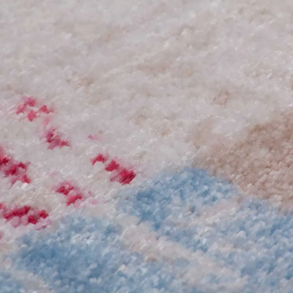 Wohnen Teppich mit Quadratmuster mehrfarbig - Carmian