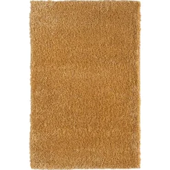 Wohnen Teppich oder Läufer in Gold Gelb - Crocinol