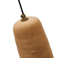 Wohnen Terracotta Pendelleuchte in Braun - Hanni