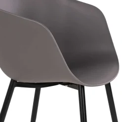 Wohnen Tisch & Schalenstühle Set - Vigadru (fünfteilig)