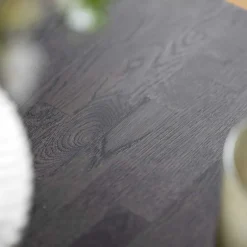 Wohnen Tisch aus Eiche Massivholz in Dunkelbraun - Lomarios