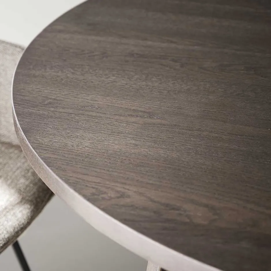 Wohnen Tisch in Dunkelbraun Eiche - Clause