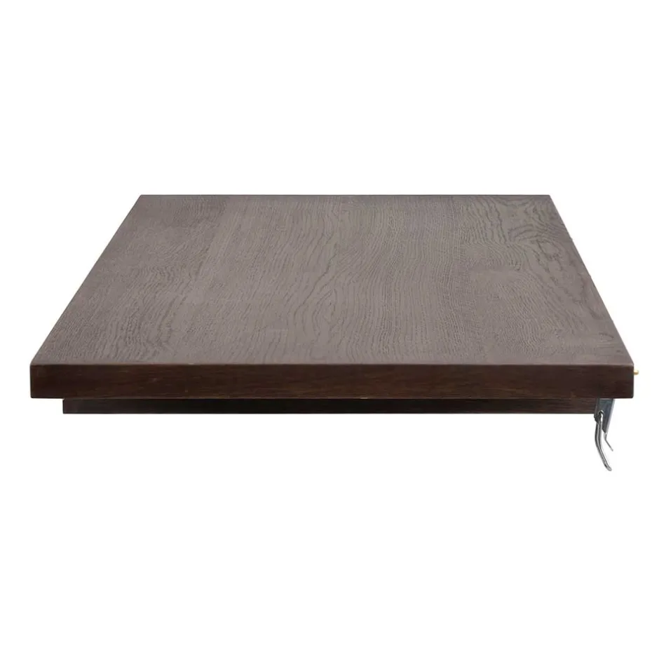 Wohnen Tisch in Dunkelbraun Eiche - Clause