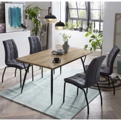 Tisch Kombination fürs Esszimmer - Louisonna (fünfteilig)^Wohnen Outlet