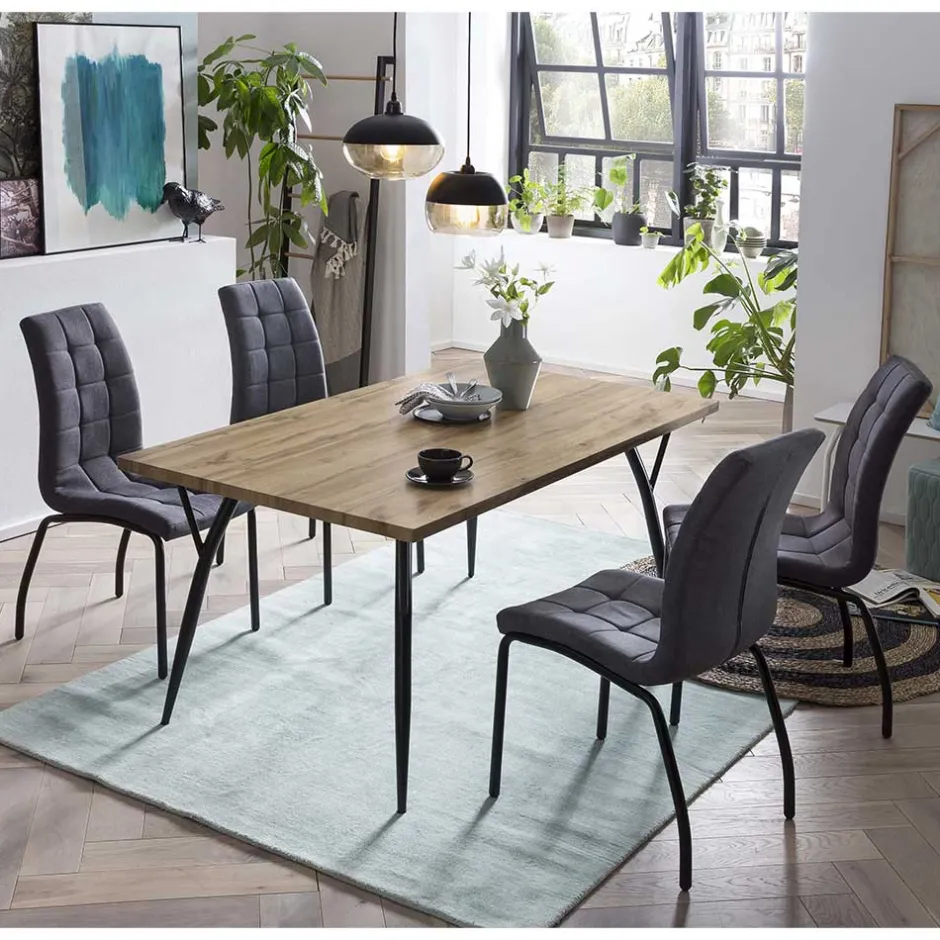 Tisch Kombination fürs Esszimmer - Louisonna (fünfteilig)^Wohnen Outlet