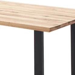 Tisch mit U-Gestell und Zerreiche Platte - Laviette^Wohnen New